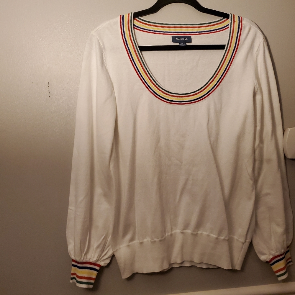 Modclotth scoop neck sweater